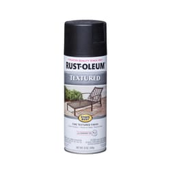 Rust-Oleum Stops Rust Textured Black Spray Paint 12 oz