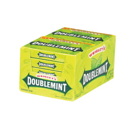 Wrigley's Doublemint Mint Chewing Gum 15 pc