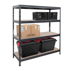 Ar Shelving Garage Series 71 in. H X 59.4 in. W X 18 in. D Metal Shelving Unit