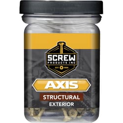 Screw Products AXIS No. 9 Ga. X 2.75 in. L Star Flat Head Coarse Structural Screws