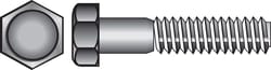 HILLMAN 1/2 in. D X 6 in. L Hot Dipped Galvanized Steel Hex Bolt 25 pk