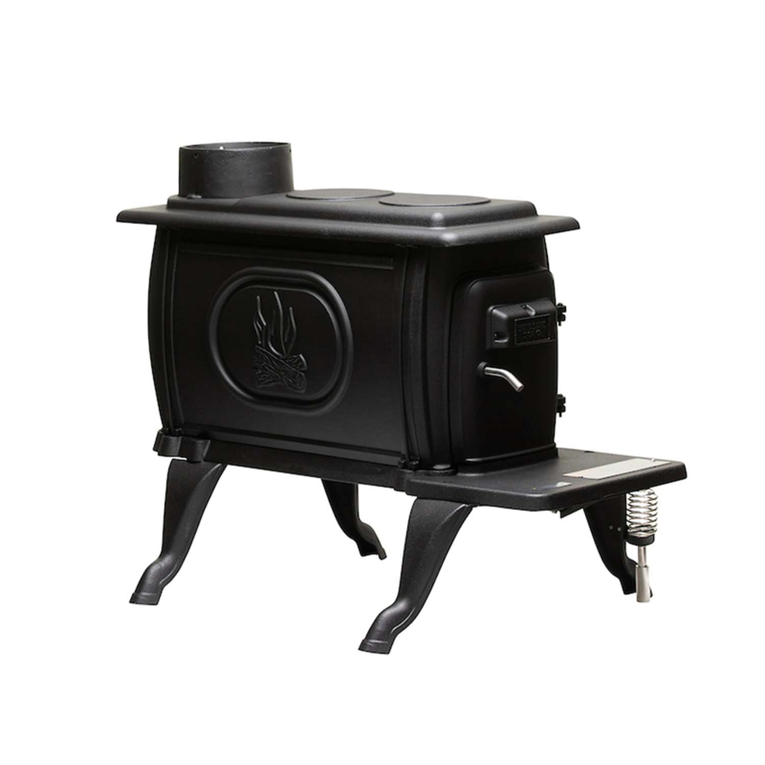US Stove Log Wood EPA Certified 900 sq ft Vintage Wood Burning Stove - Ace  Hardware