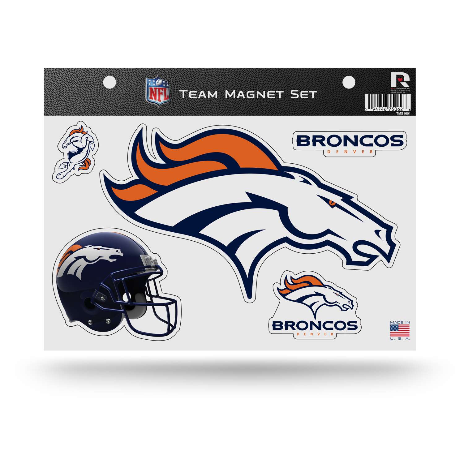 Custom Denver Broncos Football Schedule Magnets