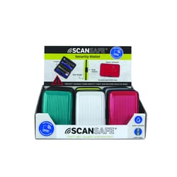 Scansafe Safety and Security Security Wallet Aluminum 1 pk