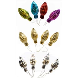 Celebrations LED C-Type Multicolored 12 ct Novelty Christmas Lights 5.5 ft.