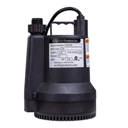ECO-FLO SUP Series 1/6 HP 1680 gph Thermoplastic Switchless Switch Submersible Utility Pump