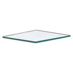 1/4-Thick 12 x 12 - Plexiglass Acrylic Mirror Sheet - Clear/Silver -  (Paper Mask)