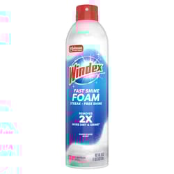 Windex Rainshower Scent Window and Glass Cleaner 19 oz Foam