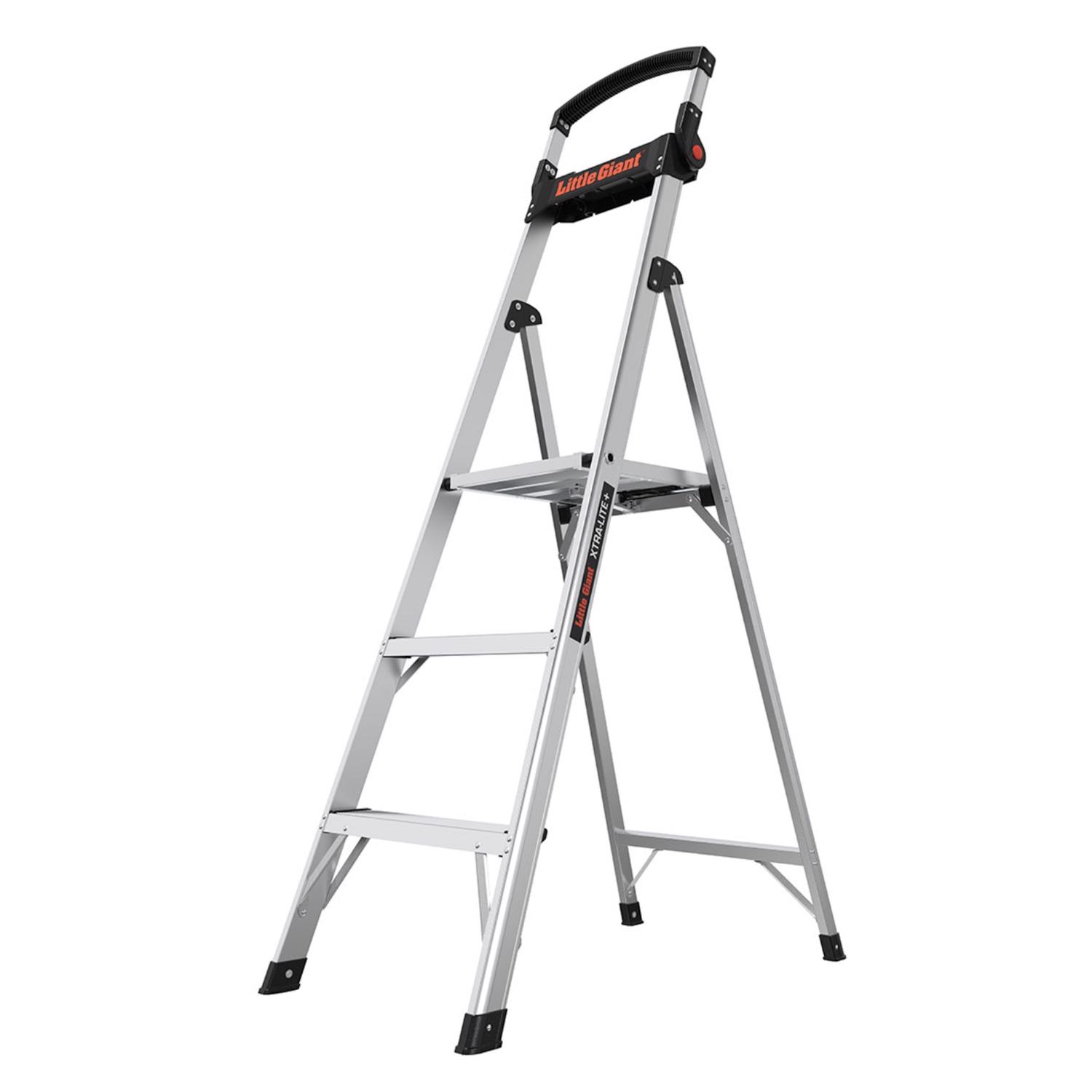 Photos - Ladder Little Giant Xtra-Lite Plus 5 ft. H Aluminum Step  Type IAA 375 lb. 