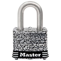 Master Lock 3SSKAD 1.5 in. W Steel 4-Pin Tumbler Padlock