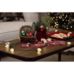 Celebrations Classic LED C9 Warm White 25 ct String Christmas Lights 16 ft.