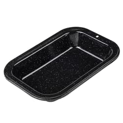 Cinsa Black Steel Camping Plate 1 pk