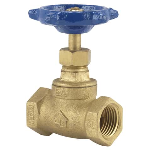 Ace 1/2 in. FIP X 3/8 in. Brass Angle Stop Valve - Ace Hardware