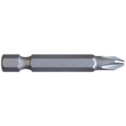 Century Drill & Tool Phillips #3 X 2 in. L Power Bit S2 Tool Steel 1 pc