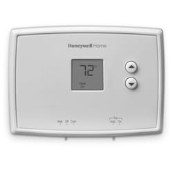 Honeywell Home Heating and Cooling Push Buttons Thermostat