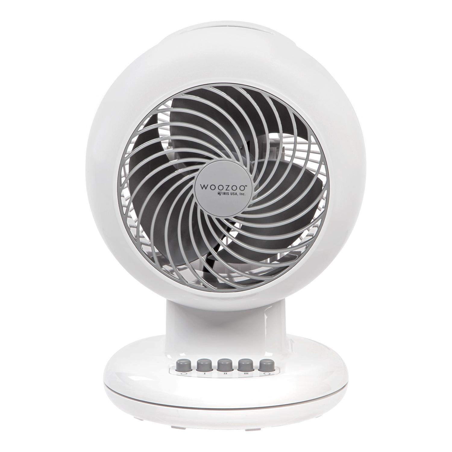 IRIS Woozoo 11.93 in. H 3 speed Oscillating Air Circulator Fan - Ace 