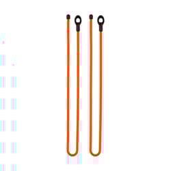 Nite Ize Gear Tie 0.5 in. W X 18 in. L Orange Twist Tie 2 pk