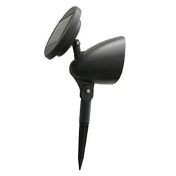 Living Accents Black Solar Powered LED Spotlight 1 pk