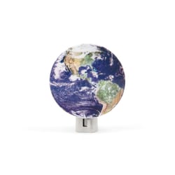 Kikkerland Manual Plug-in Earth LED Night Light