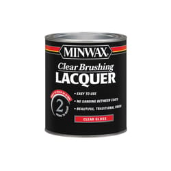 Minwax Gloss Clear Brushing Lacquer 1 qt