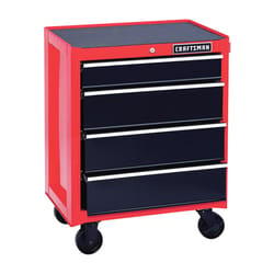 Ace 10 in. 4 drawer Metal Mini Tool Cabinet With Tools 6.75 in. H X 5.5 in.  D - Ace Hardware