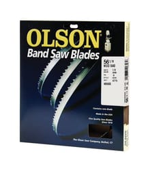 Olson 56.1 in. L X 0.1 in. W X 0.02 in. thick T Carbon Steel Band Saw Blade 14 TPI Hook teeth 1 pk