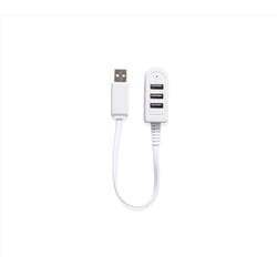 Kikkerland White Handy Hub USB Cable For Universal