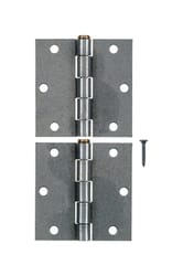 Ace 3-1/2 in. L Galvanized Broad Hinge 2 pk