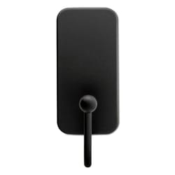 3M Command Small Plastic Hook 1 in. L 2 pk