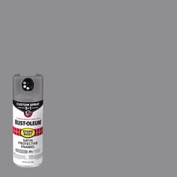 Rust-Oleum Stops Rust 5 in 1 Indoor/Outdoor Satin Gray Oil-Based Oil Modified Alkyd Protective Ename