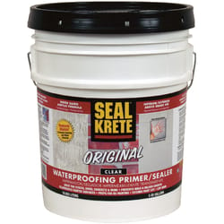 Seal Krete Original Clear Water-Based Waterproofing Primer & Sealer 5 gal
