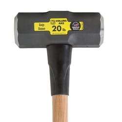Collins 20 lb Steel Double Face Sledge Hammer 36 in. Hickory Handle