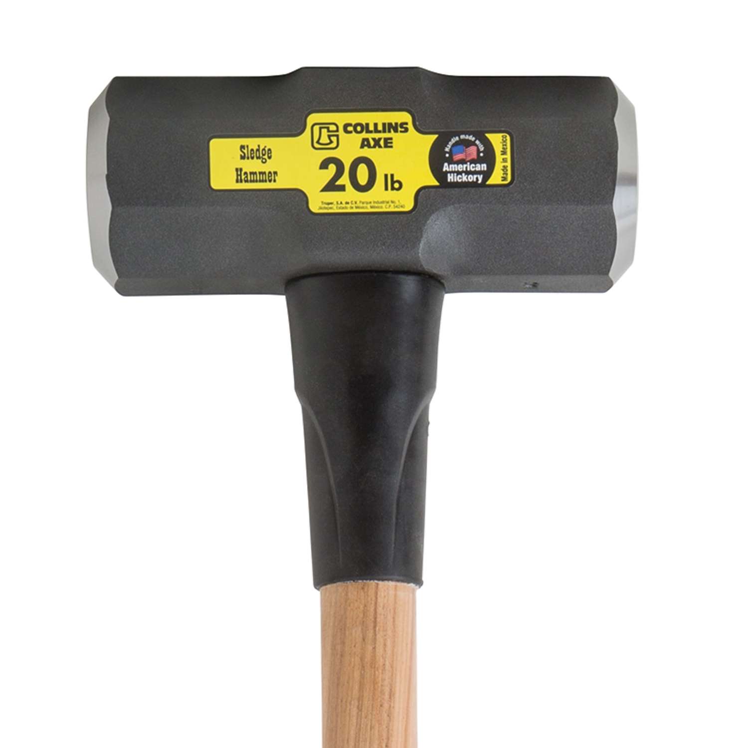 Collins 20 lb Steel Double Face Sledge Hammer 36 in. Hickory Handle - Ace  Hardware