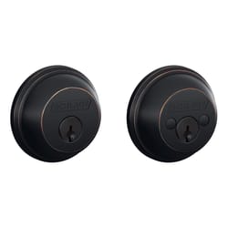 Schlage Aged Bronze Zinc Double Cylinder Deadbolt