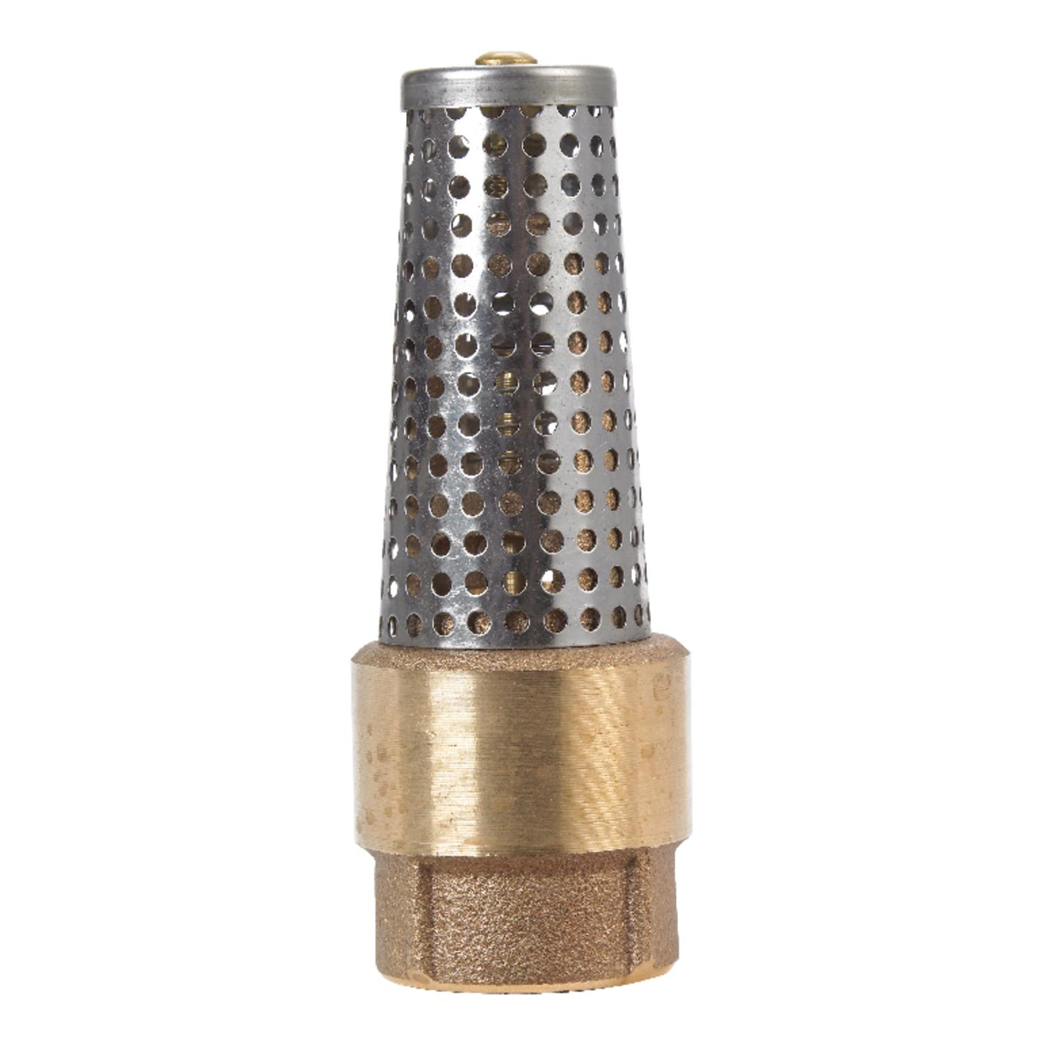 Photos - Other sanitary accessories Campbell 1 in. D X 1 in. D FNPT x FNPT Brass Foot Valve FV-4TLF