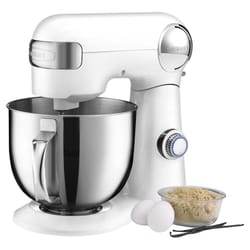 Kitchenaid Classic Stand Mixer 4.5 qt. 10 Stainless Steel White 250 watts -  Ace Hardware