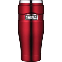 Thermos Stainless King 16 Oz. Matte Red Stainless Steel Travel Tumbler -  Anderson Lumber