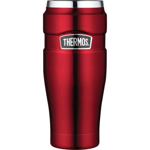 Thermos 16 oz. Insulated Double Wall Travel Tumbler with Lid - Stripes