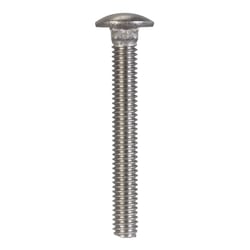Hillman 5/16 in. X 2-1/2 in. L Stainless Steel Carriage Bolt 25 pk