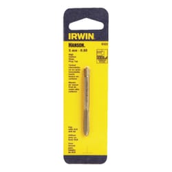Irwin Hanson High Carbon Steel Metric Plug Tap 5mm-0.80 1 pc