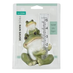 La Crosse Technology Frog Rain Gauge Ground 4.5 in. W X 6.45 in. L