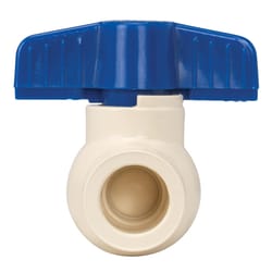 Homewerks 1 in. CPVC Slip Ball Valve Full Port Quarter-Turn Lever For Potable Water