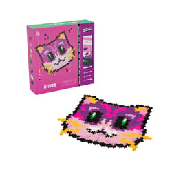 Plus-Plus Puzzle By Number Kitten Puzzle Multicolored 500 pc