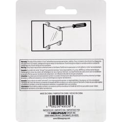 HILLMAN Plastic Coated Heavy Duty Mirror Holder Kit 20 lb 4 pk