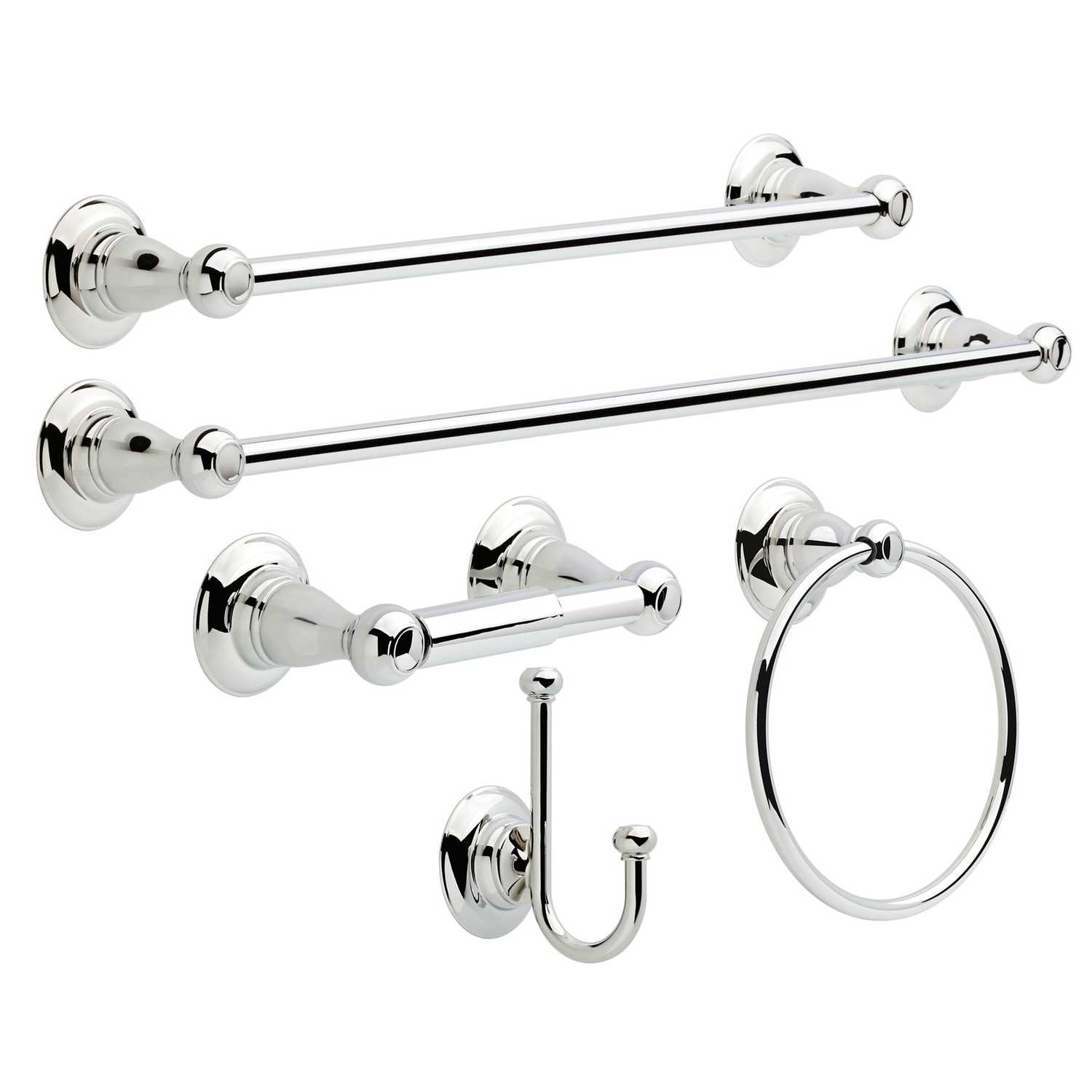 Delta Porter Chrome Silver Toilet Paper Holder Ace Hardware
