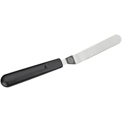 Wilton Black/Silver Metal/Plastic Angled Spatula