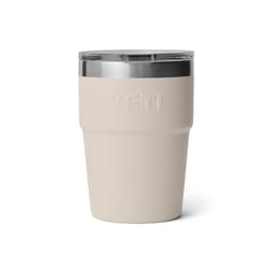 YETI Rambler 16 oz Cape Taupe BPA Free Stackable Tumbler with MagSlider Lid