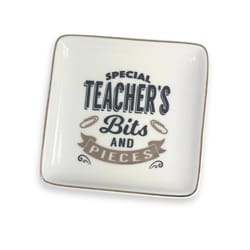 Trinket Dishes Teacher Tray Ceramic 1 pk