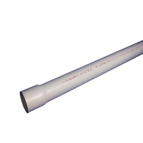 1/2 to 6 Diameter Clear PVC Pipe, SCH 40, Choose Your Length (4 FT to 8  FT)