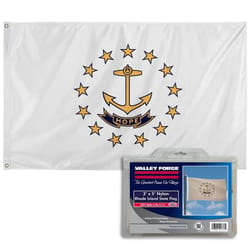 Valley Forge Rhode Island State Flag 36 in. H X 60 in. W